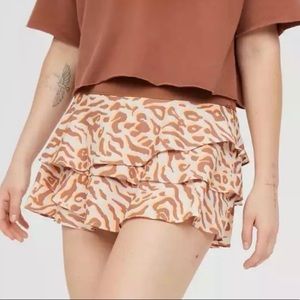 Offline by aerie ruffled tennis skirt NWOT